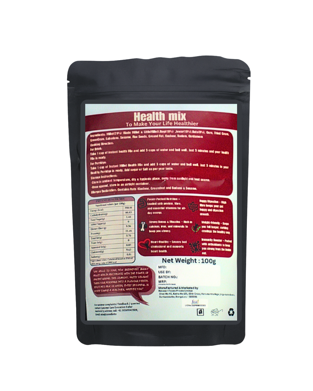 2 in 1 Health Mix Drink